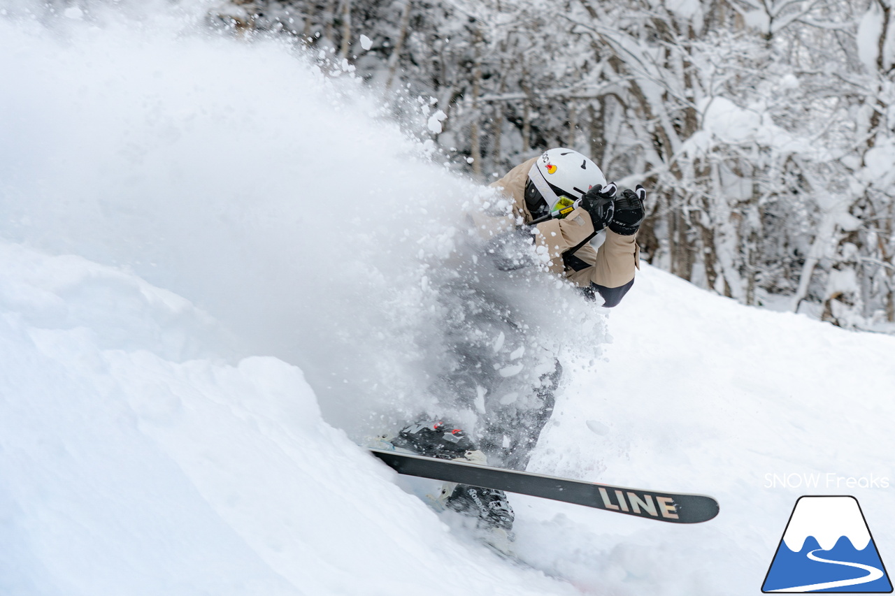 士別市日向スキー場　地元スキーヤーの皆さんと一緒に道北屈指の豪雪パウダーを心ゆくまで、滑る、滑る、滑る！